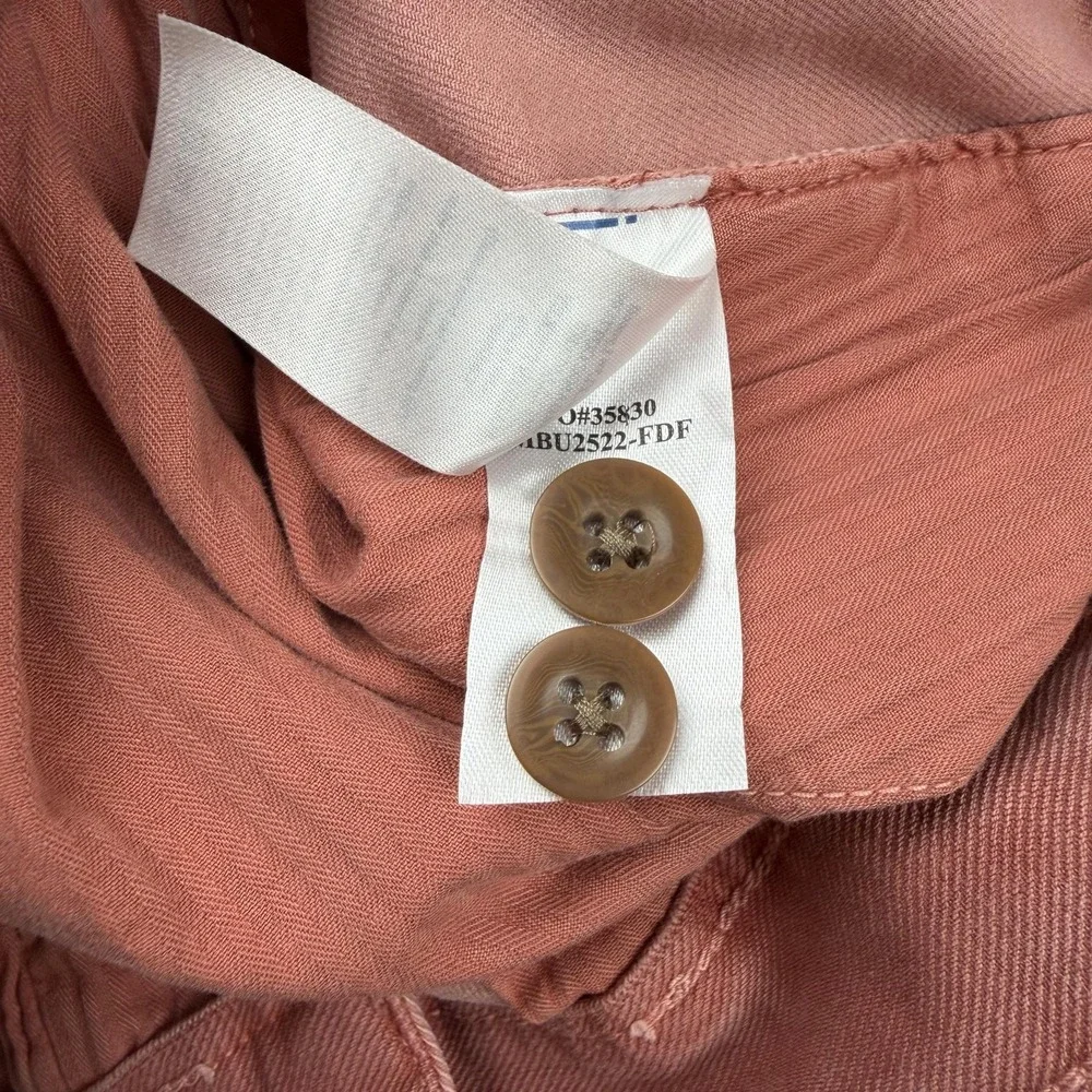 Faherty Shorts Mens 36 Pink Coastline Tailored Chino Stretch Casual Summer